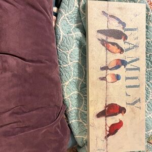 Family Birds Wall Art Decor - Multicolor